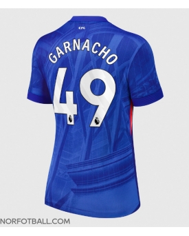 Billige Fotballdrakt Chelsea Alejandro Garnacho #49 Replika Hjemmedrakt Dame 2025-26 Kortermet Billige Fotballdrakt Chelsea Alejandro Garnacho #49 Replika Hjemmedrakt Dame 2025-26 Kortermet